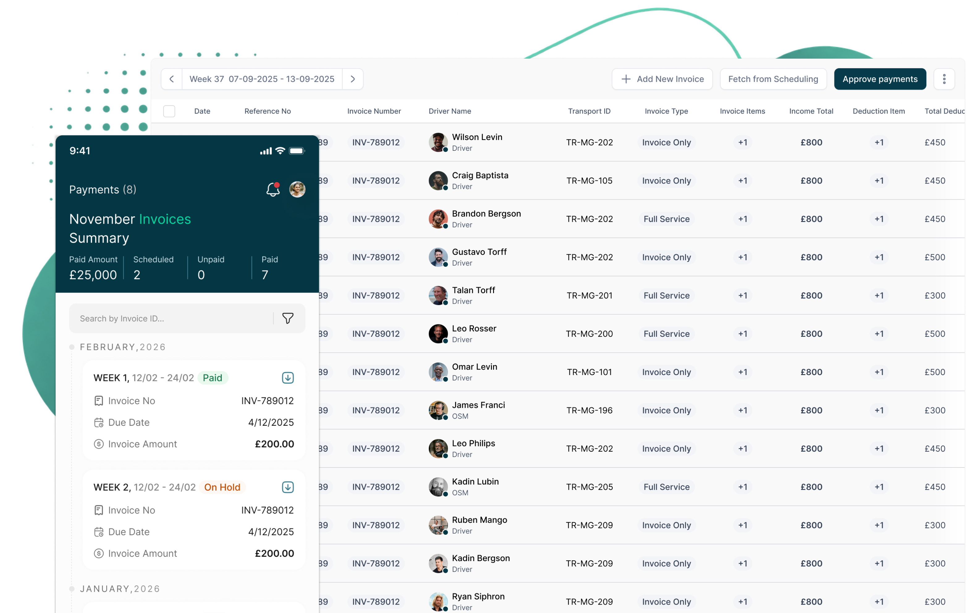 SAM Pay product workspace